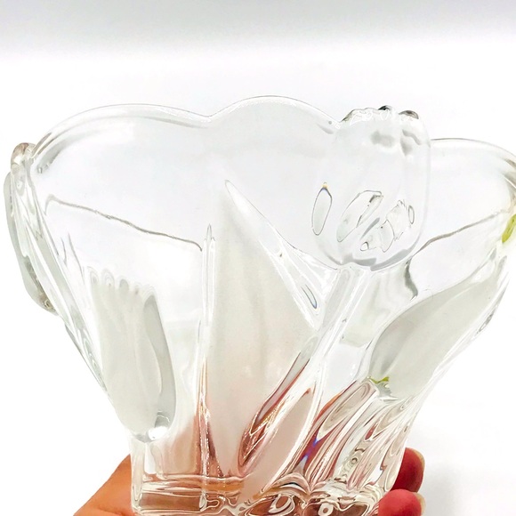 Mikasa Spring Debut frosted tulip pattern bowl.Made in Germany - Picture 3 of 7